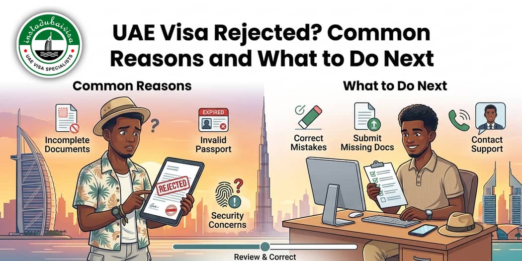 UAE Visa Rejected? Common Reasons and What to Do Next